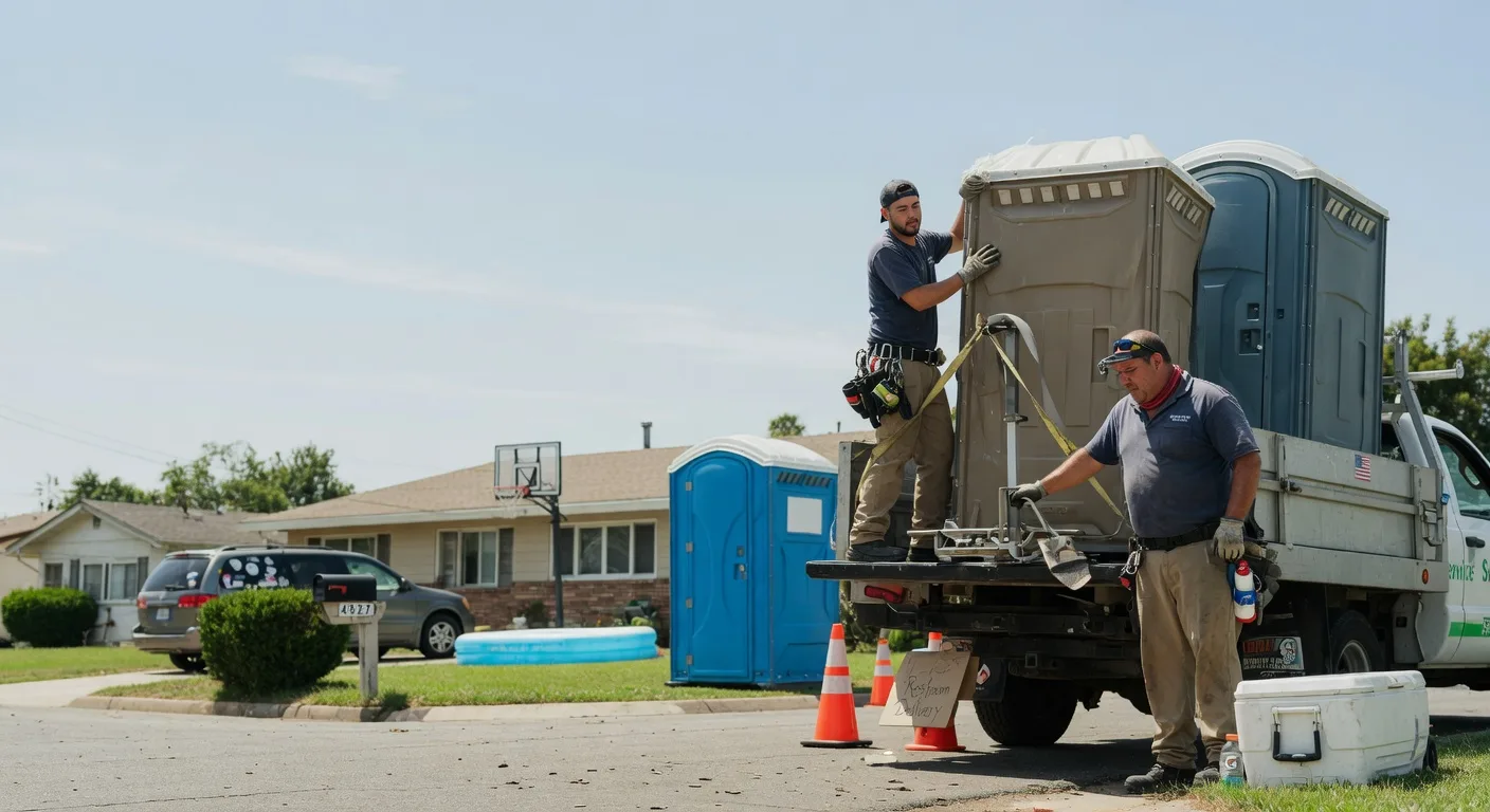 Porta Potty Rental in Ladonia, TX near me